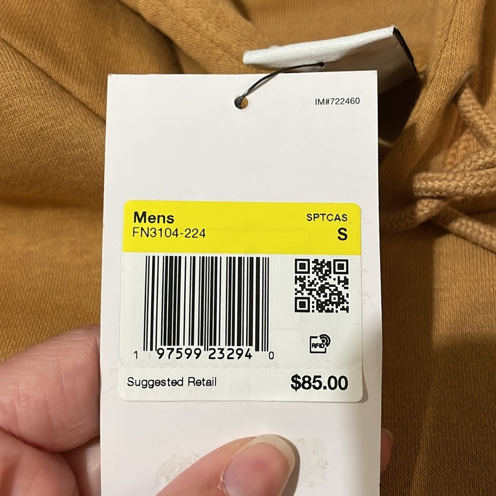 Nike Tan Hoodie size small - Picture 5 of 6